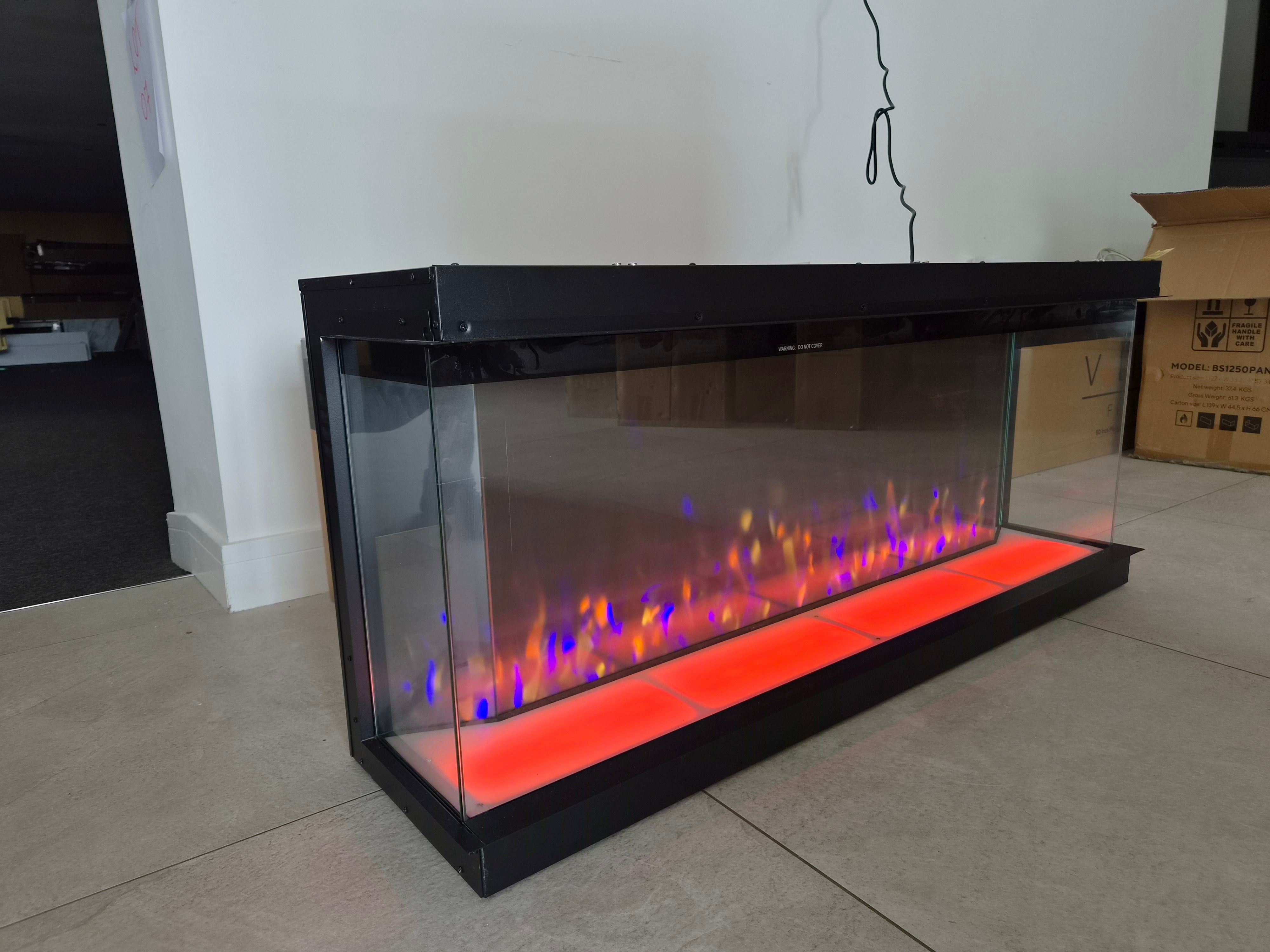 OUTLET - Bespoke Fireplaces Panoramic 1250 3DP Electric Fires