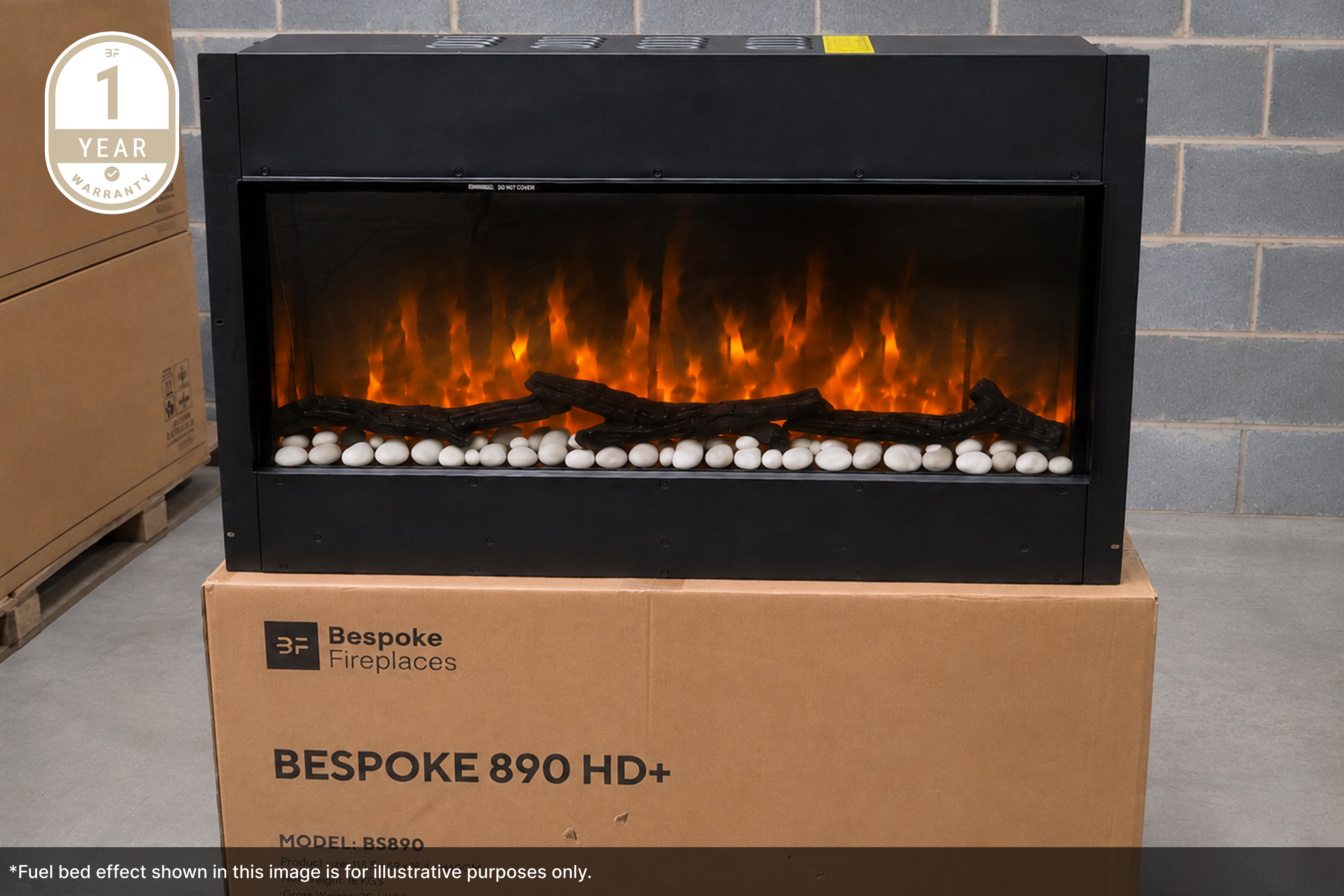Bespoke 890 HD+ Electric Fire