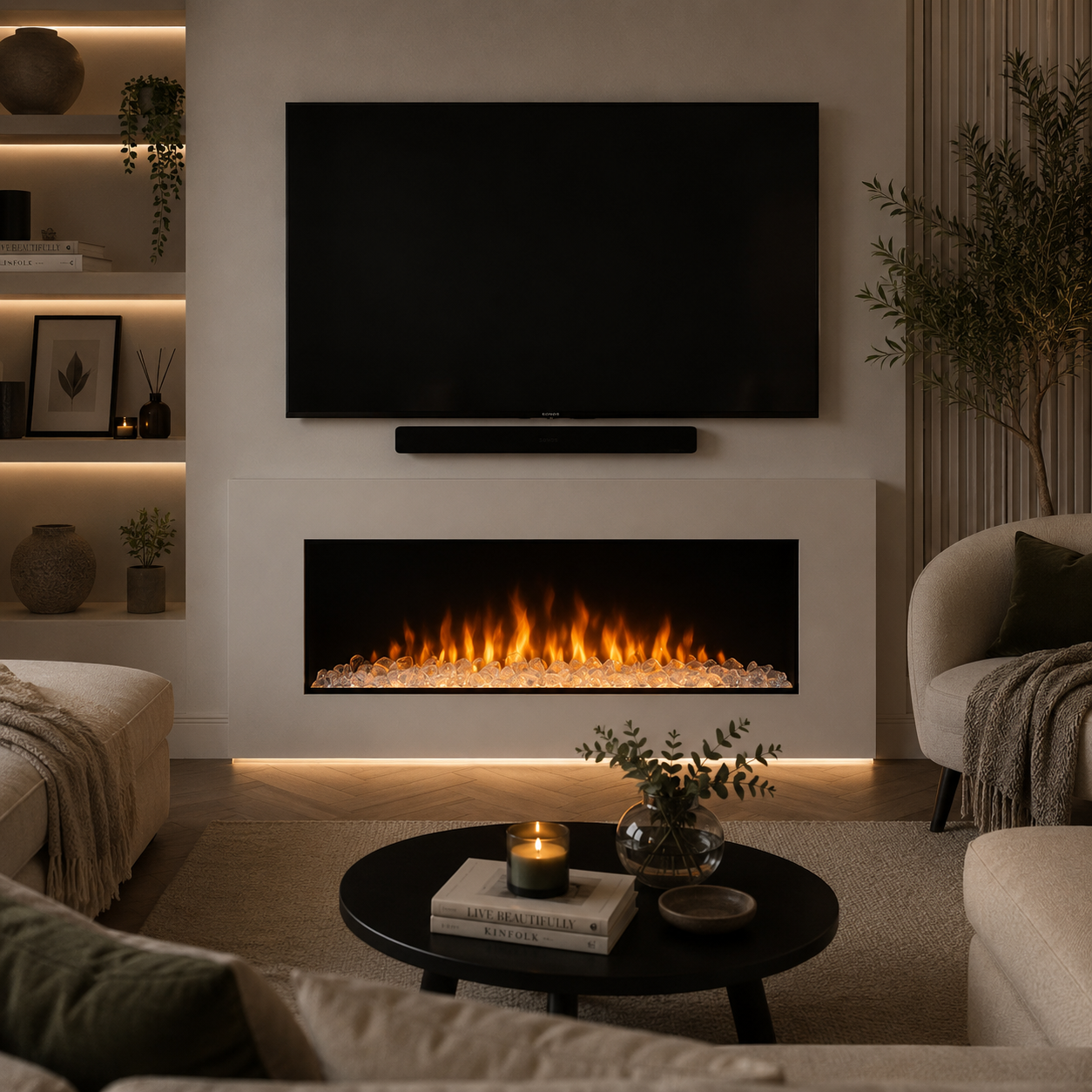 Bespoke 890 HD+ Electric Fire