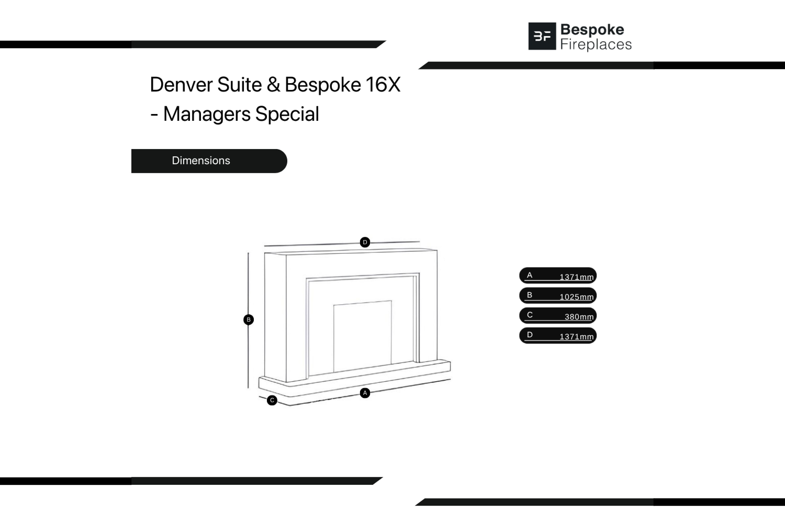 OUTLET Denver Marble Suite - Managers Special