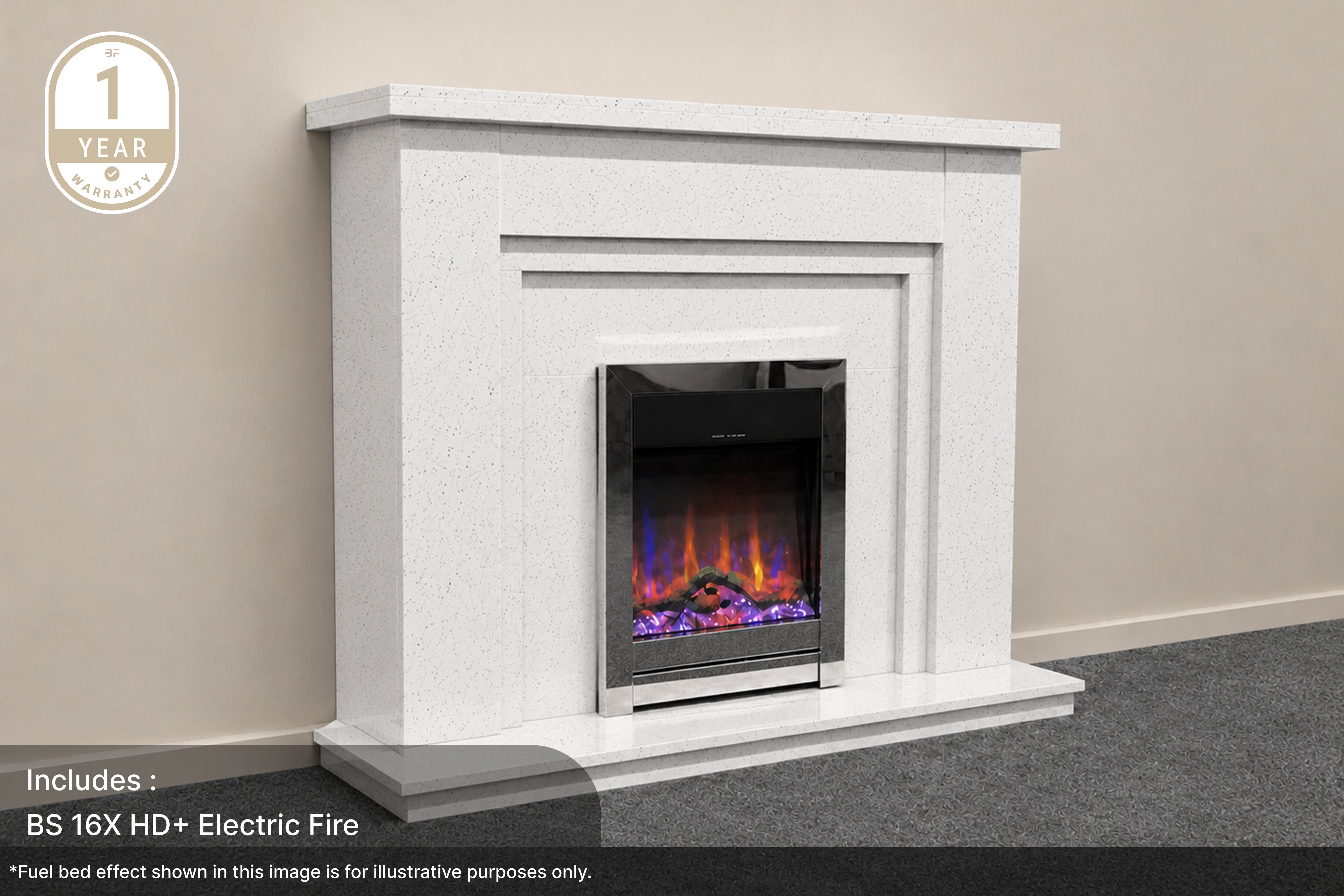 Isabelle Marble Fireplace Suite