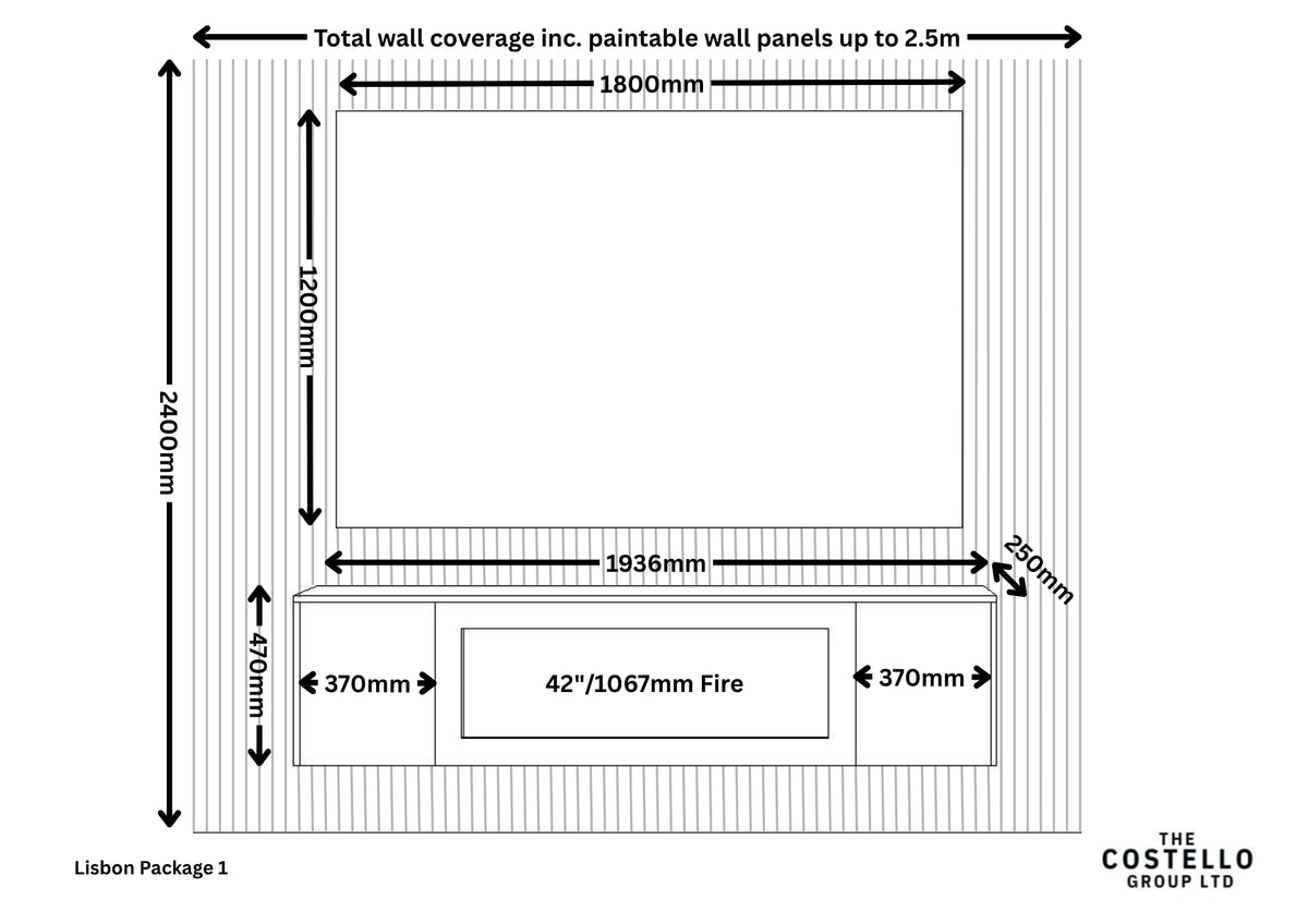 The Lisbon Wall - Media Wall Package