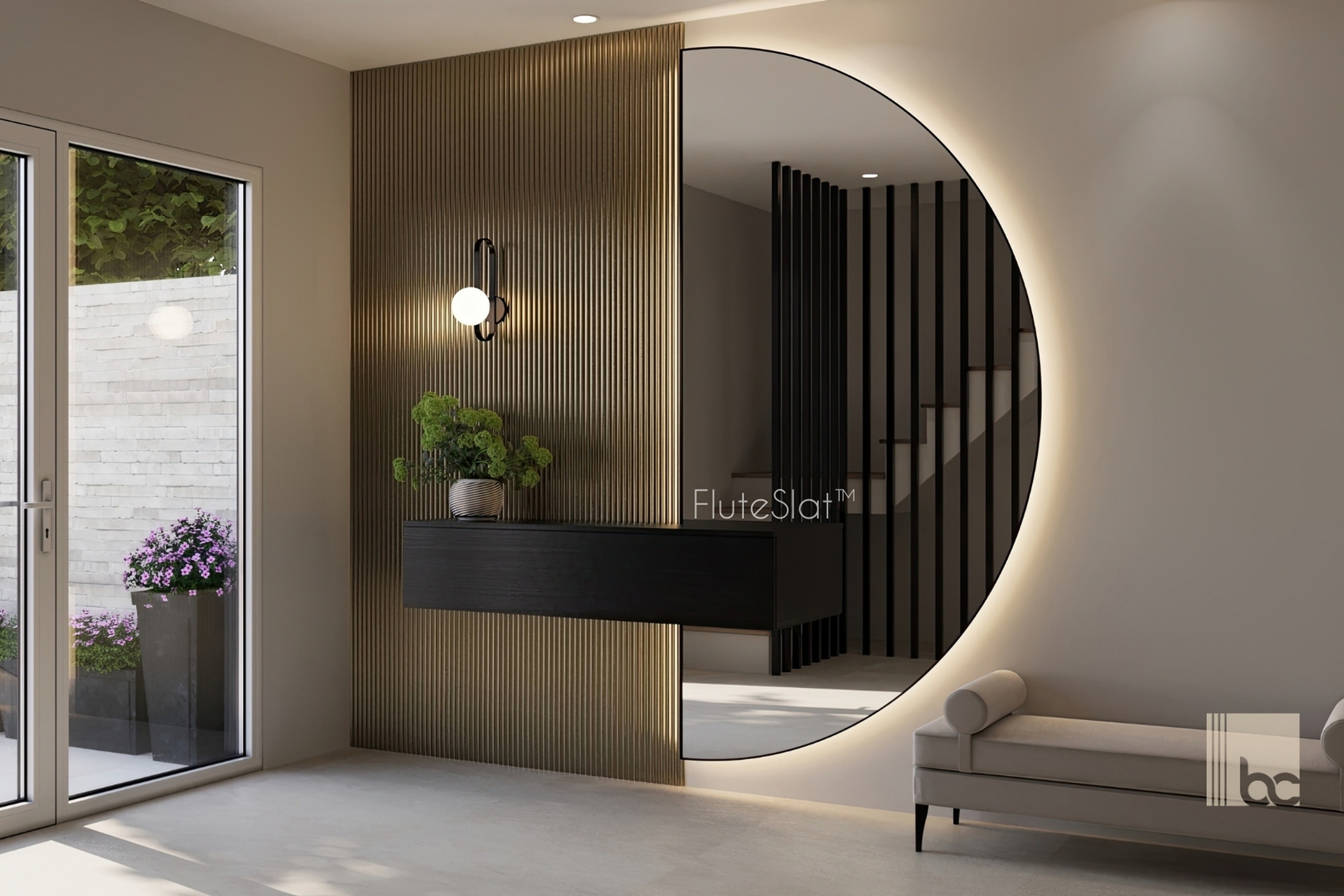 FluteSlat™ Paris Wall Panel