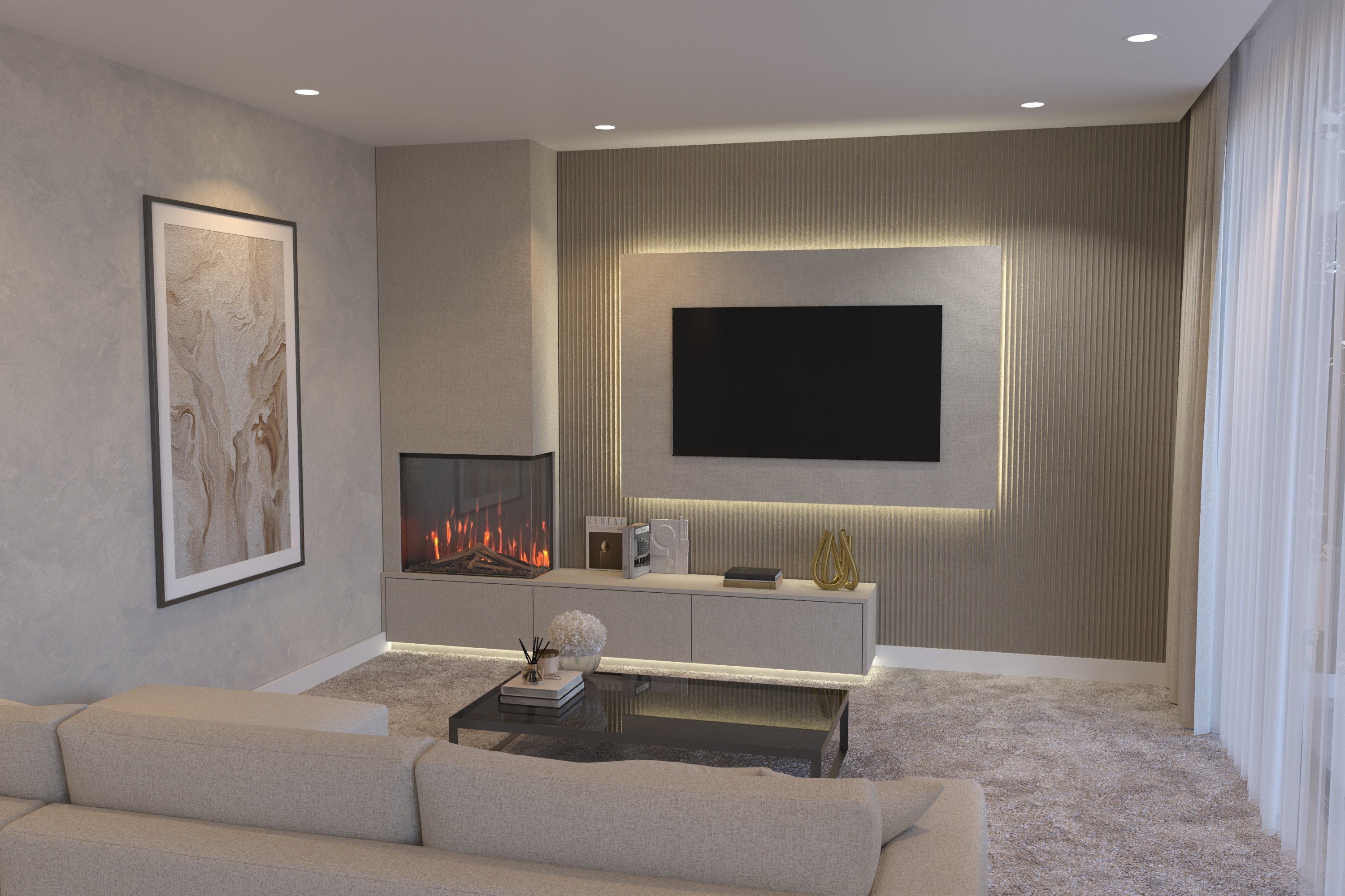 The Sky Wall - Media Wall Package