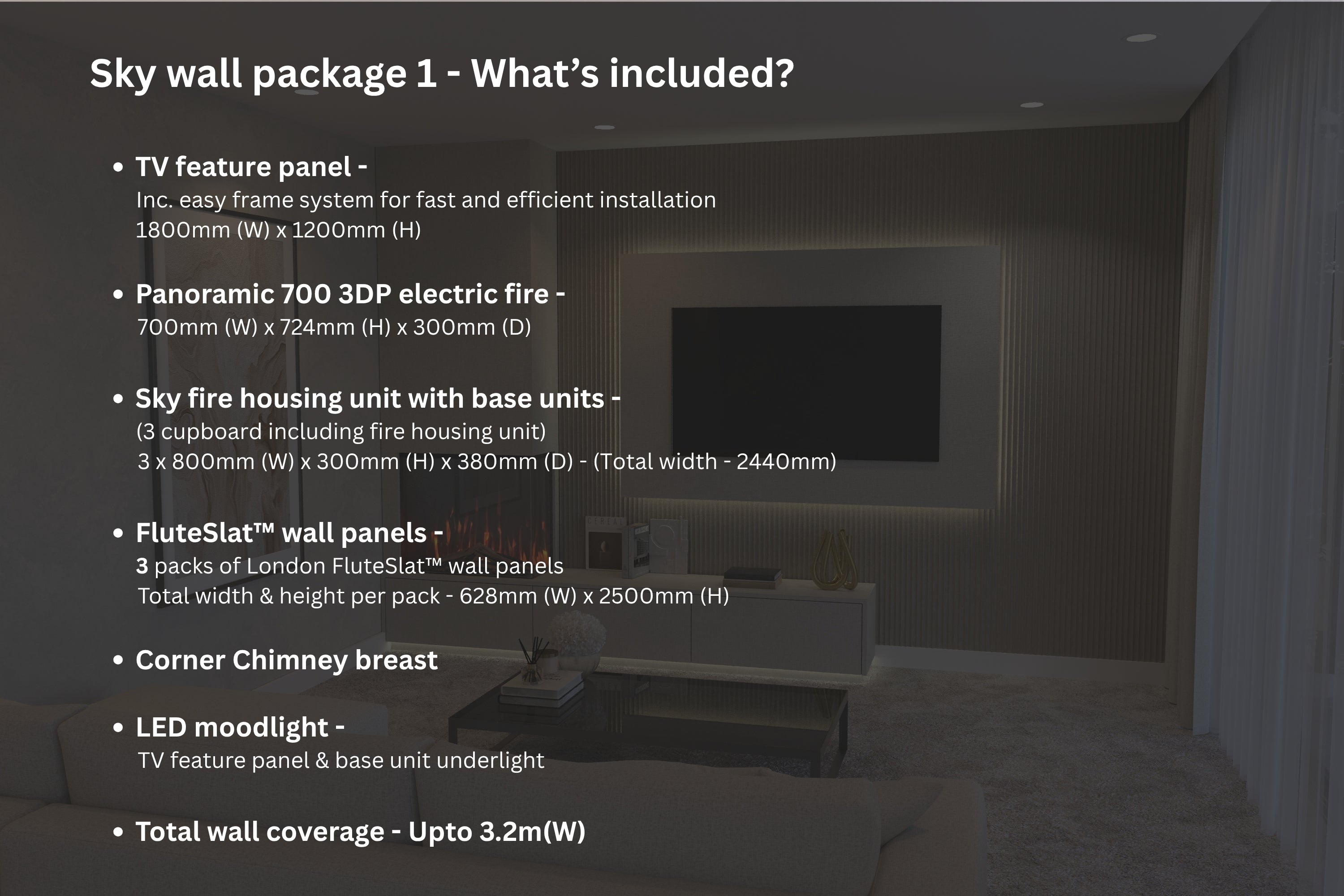The Sky Wall - Media Wall Package