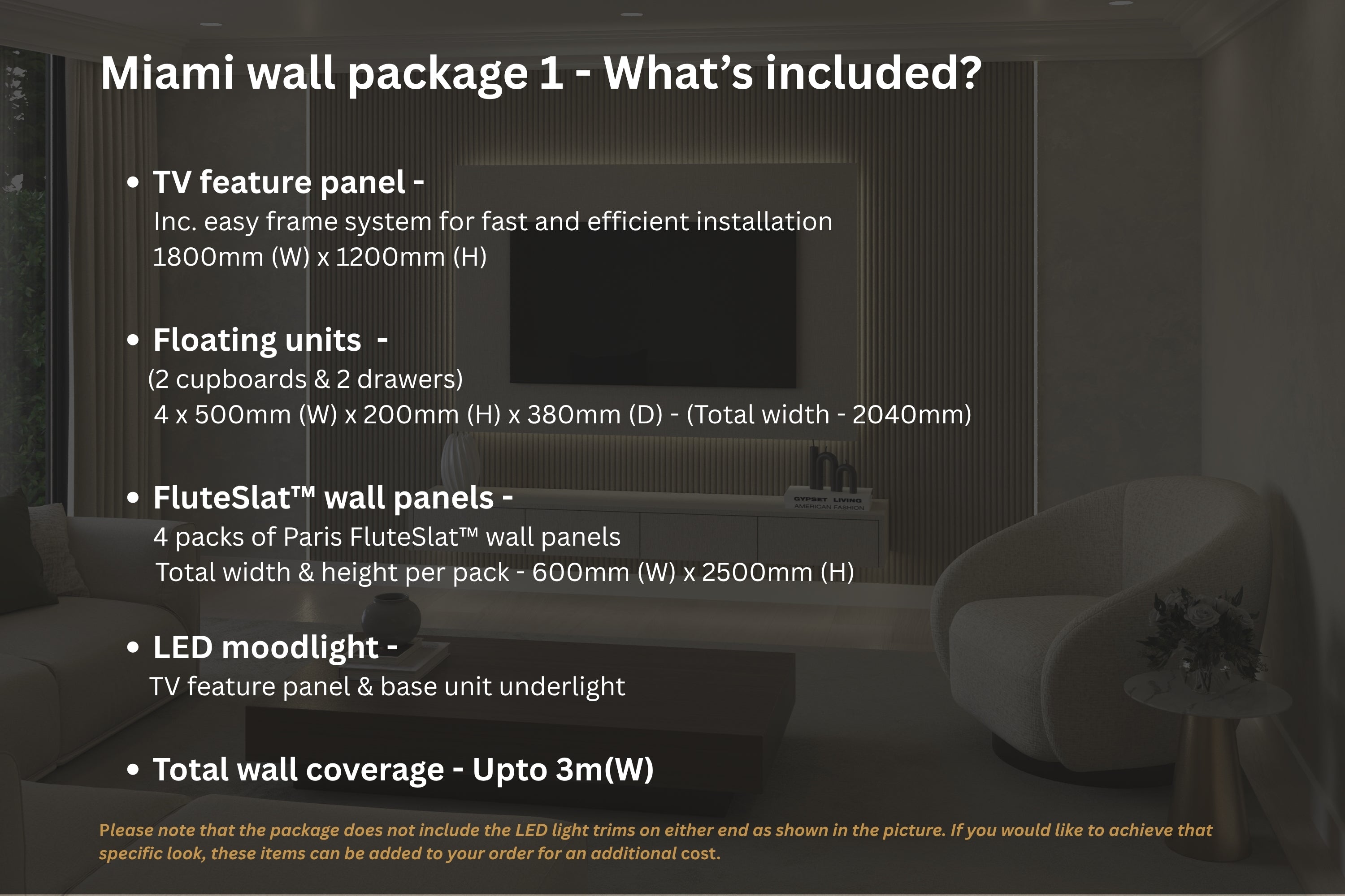 Miami Wall - Media Wall Package