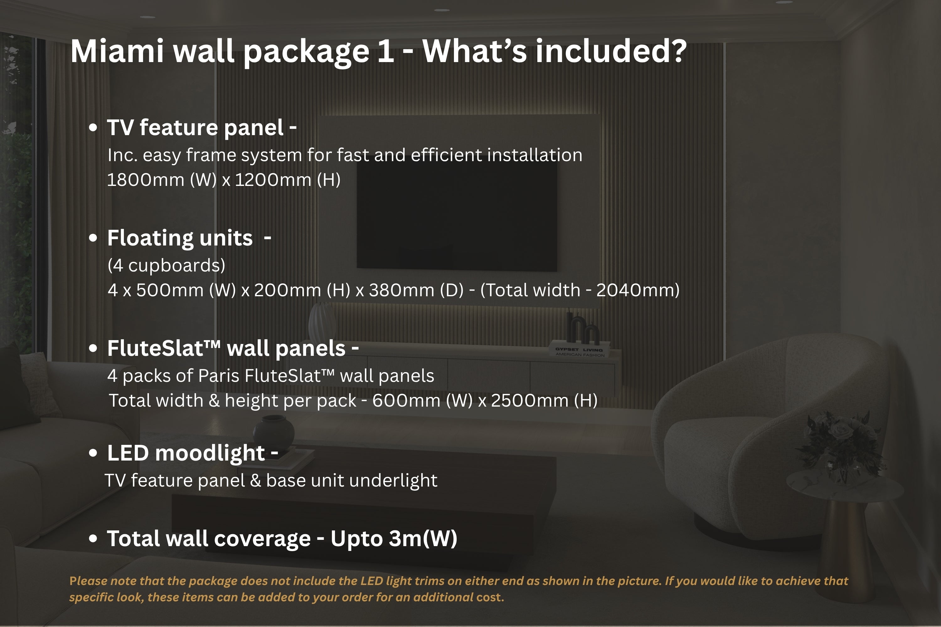 Miami Wall - Media Wall Package