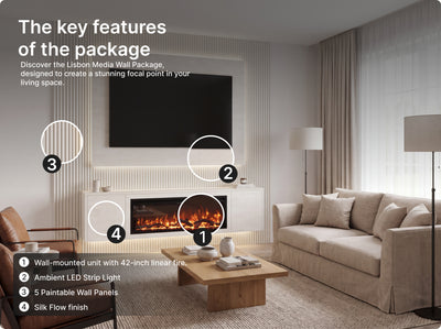 Lisbon Media Wall - Ultimate Stock Package