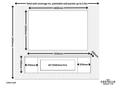 Lisbon Media Wall - Ultimate Stock Package