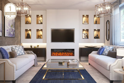 OUTLET - Bespoke Fireplaces Panoramic 1250 3DP Electric Fires
