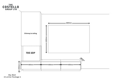 The Sky Wall - Media Wall Package