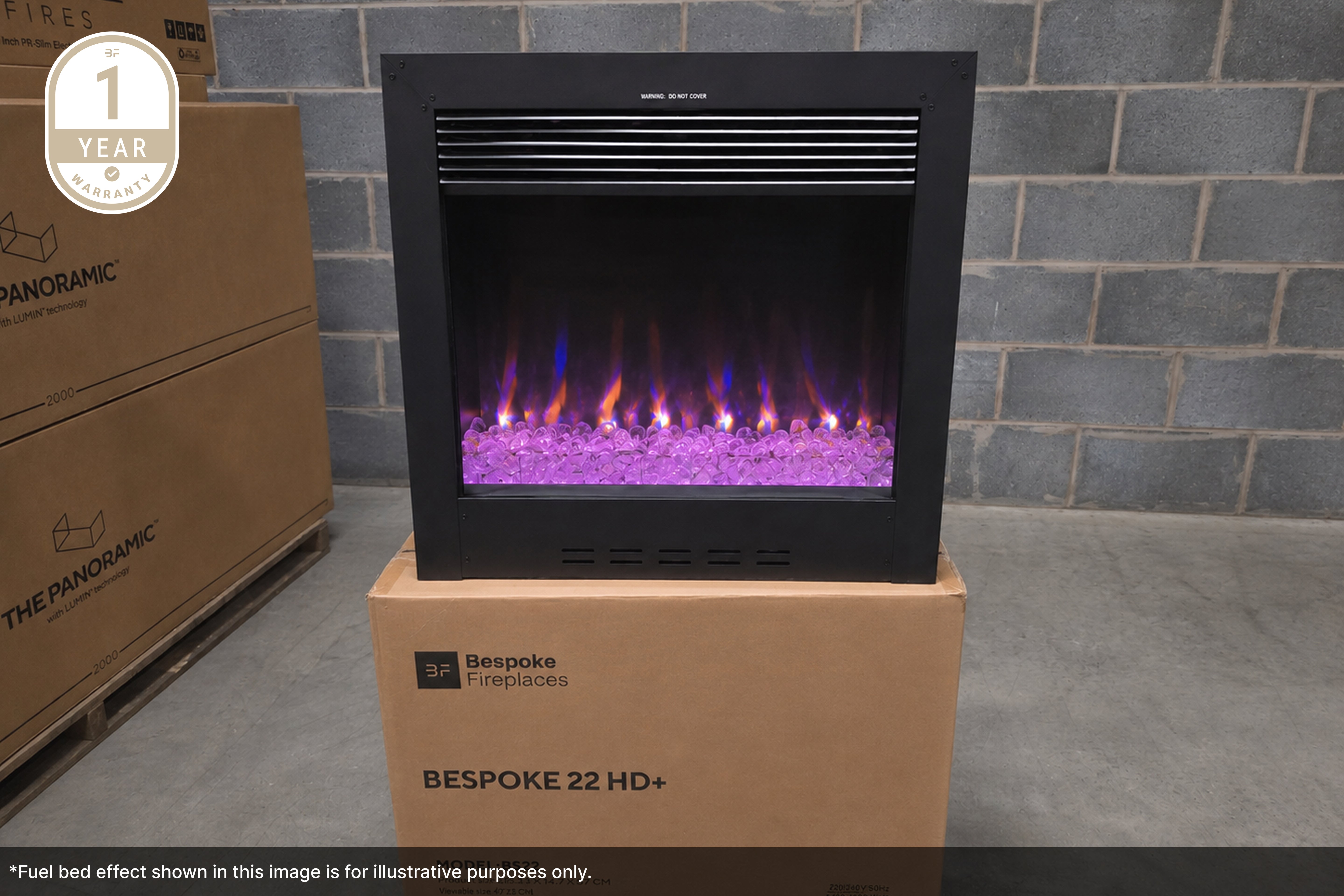 BS 22 HD+ Inset Electric Fire