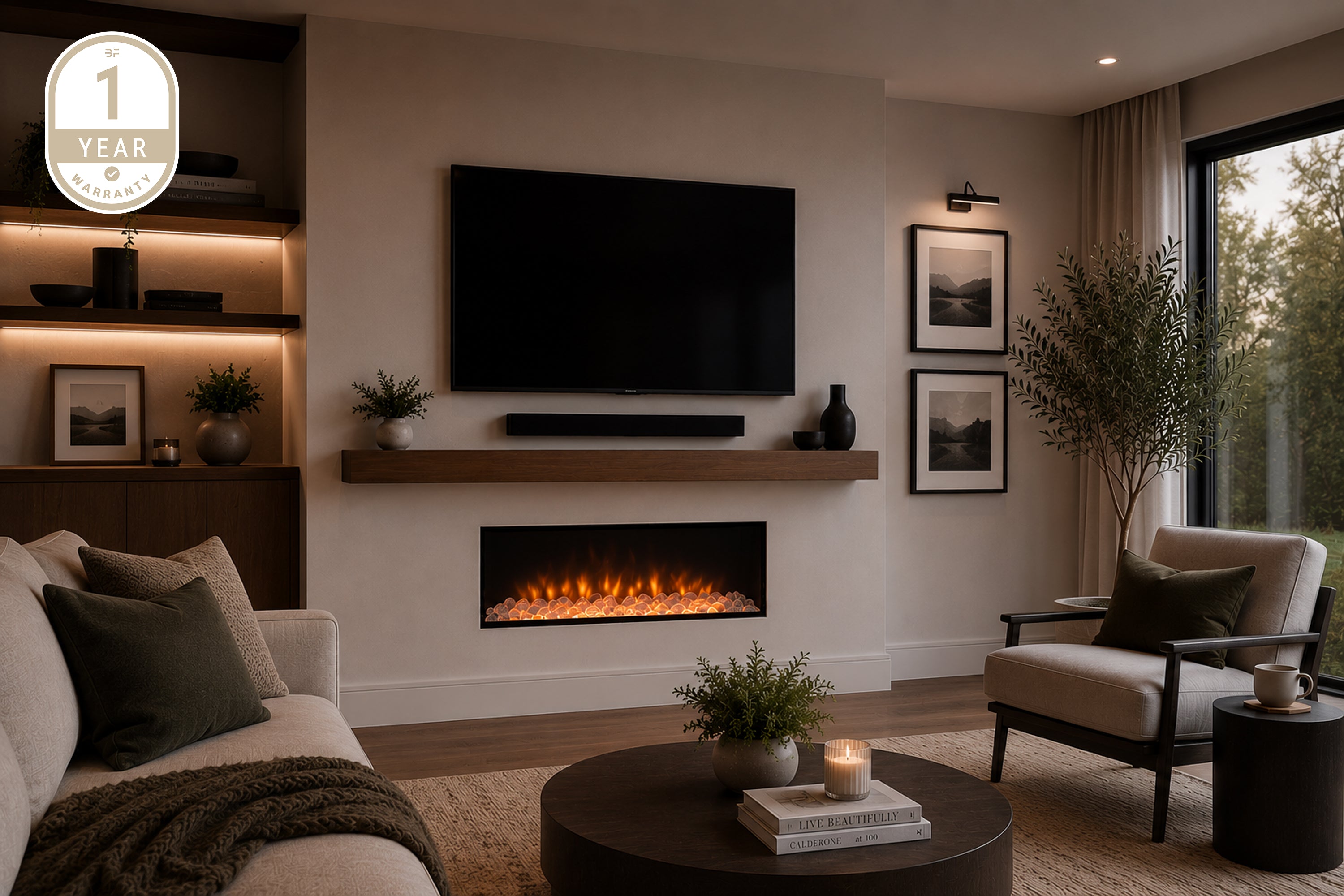 Bespoke 890 HD+ Electric Fire