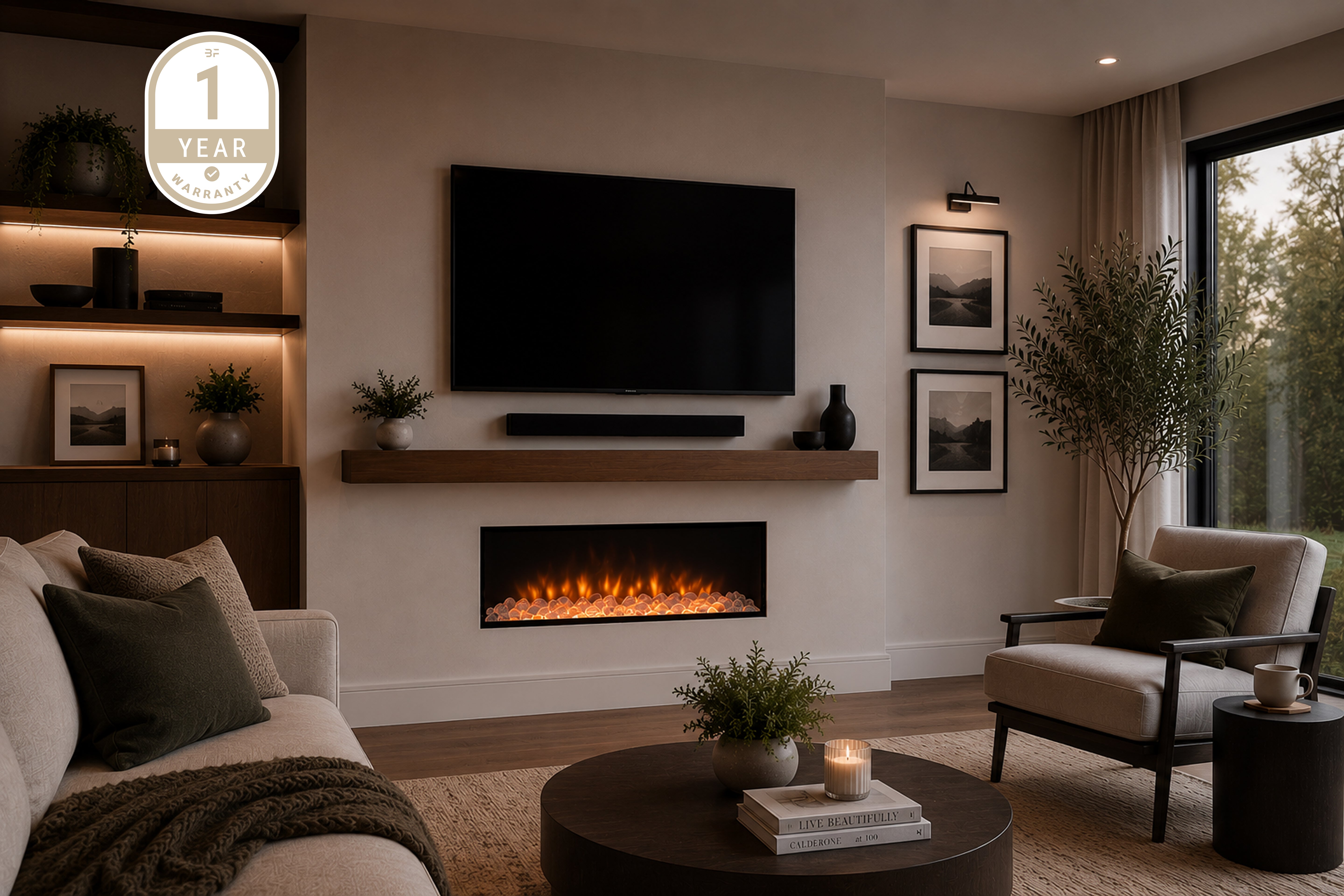 Bespoke 890 HD+ Electric Fire