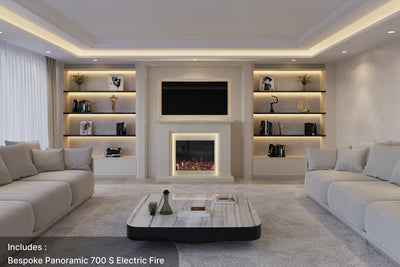 Costello Marble Suite & Electric Fire