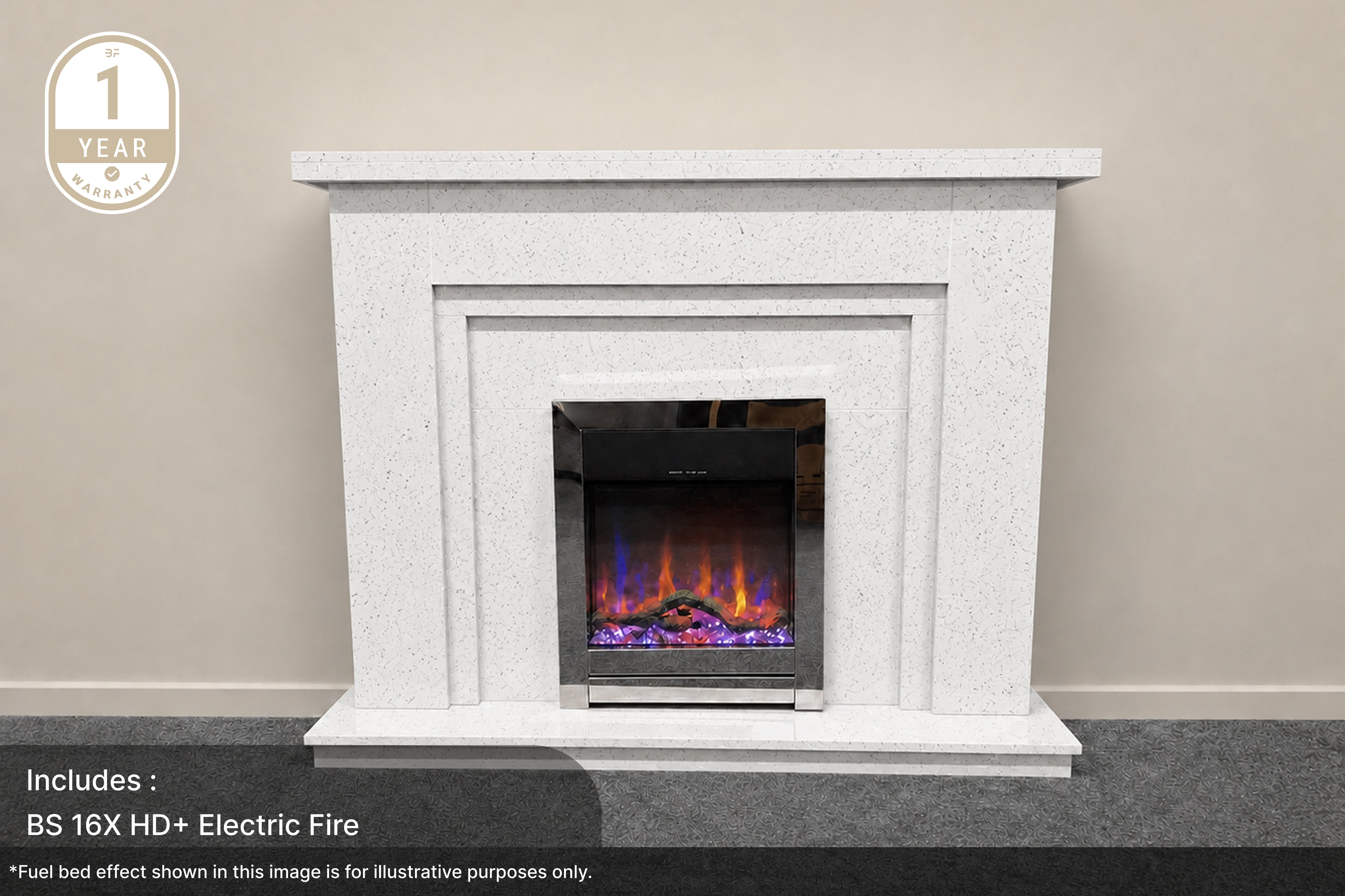 Isabelle Marble Fireplace Suite