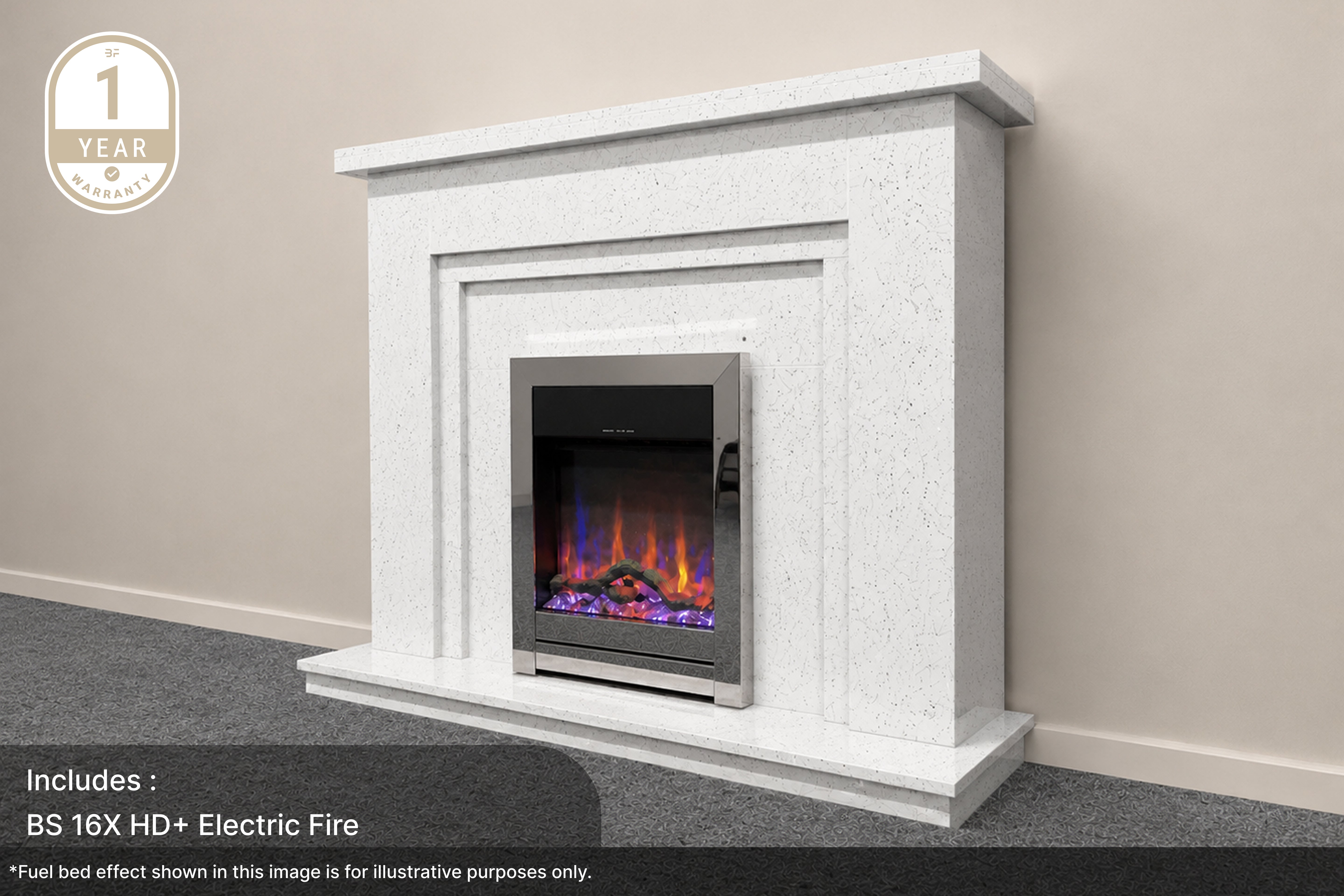 Isabelle Marble Fireplace Suite