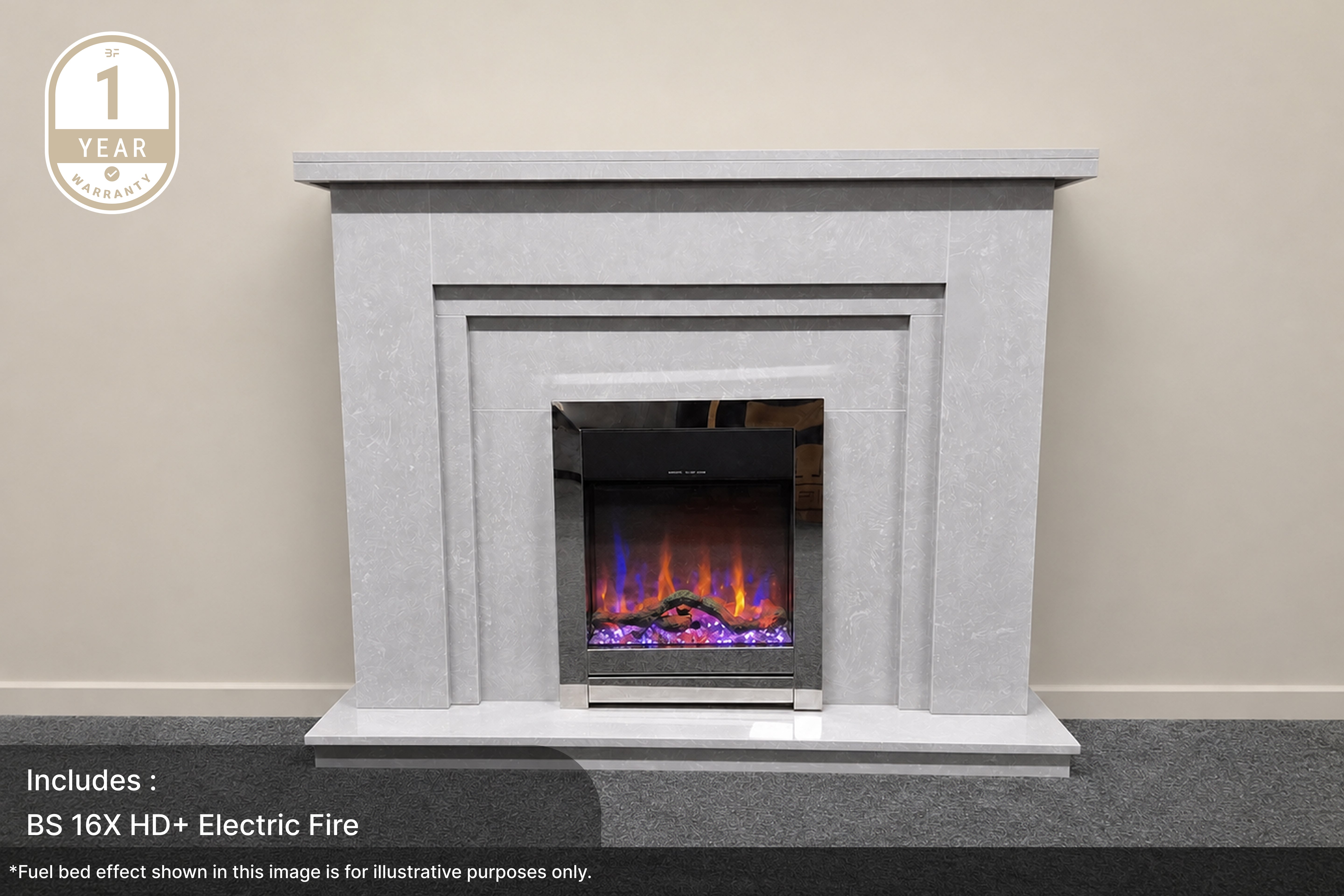 Isabelle Marble Fireplace Suite
