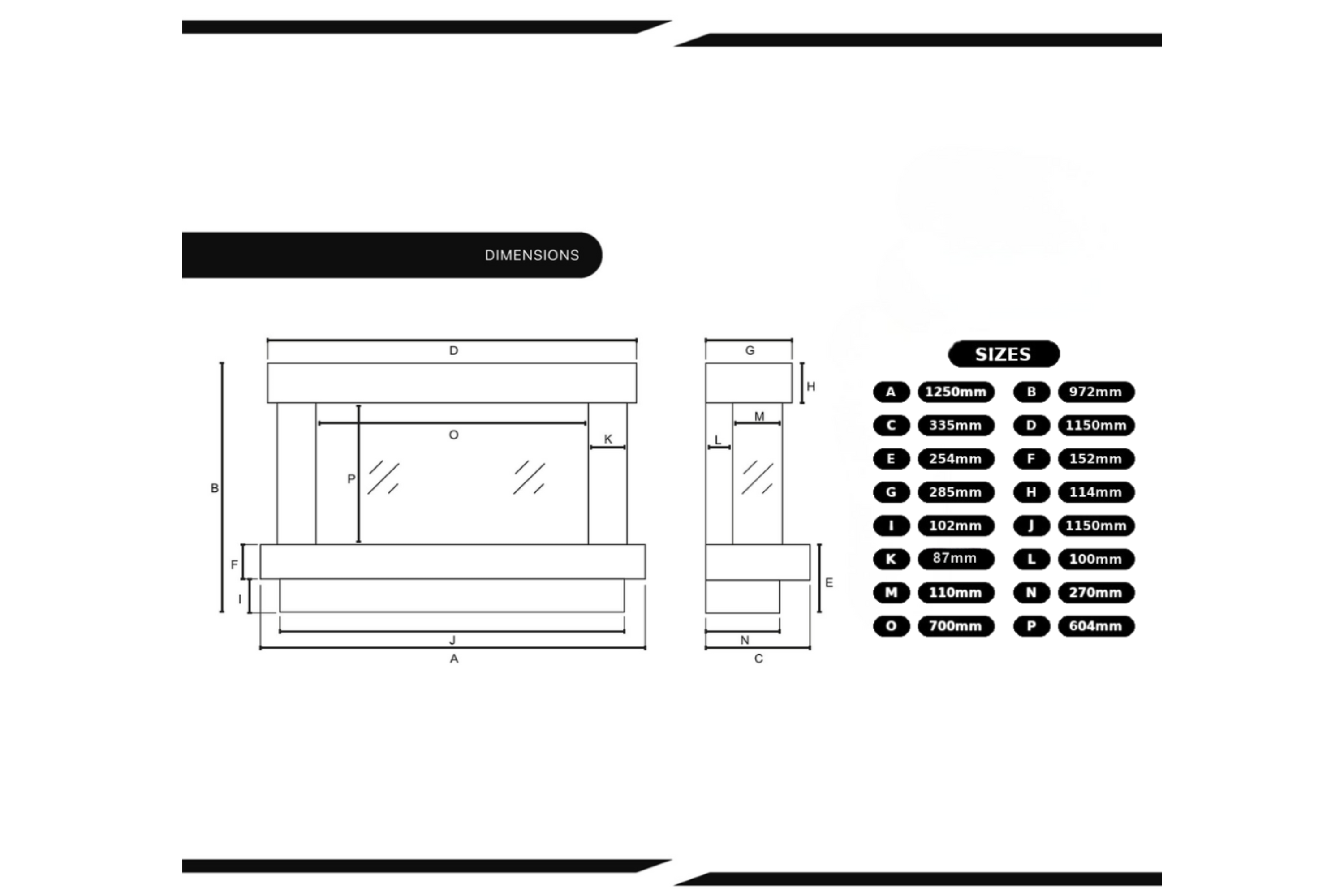 Lazio S Panoramic Marble Suite & Electric Fire
