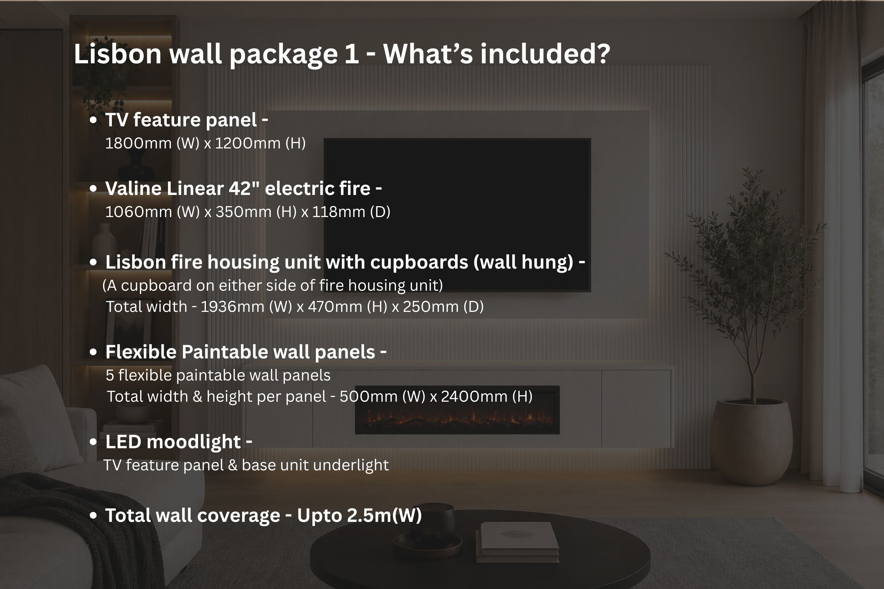 The Lisbon Wall - Media Wall Package