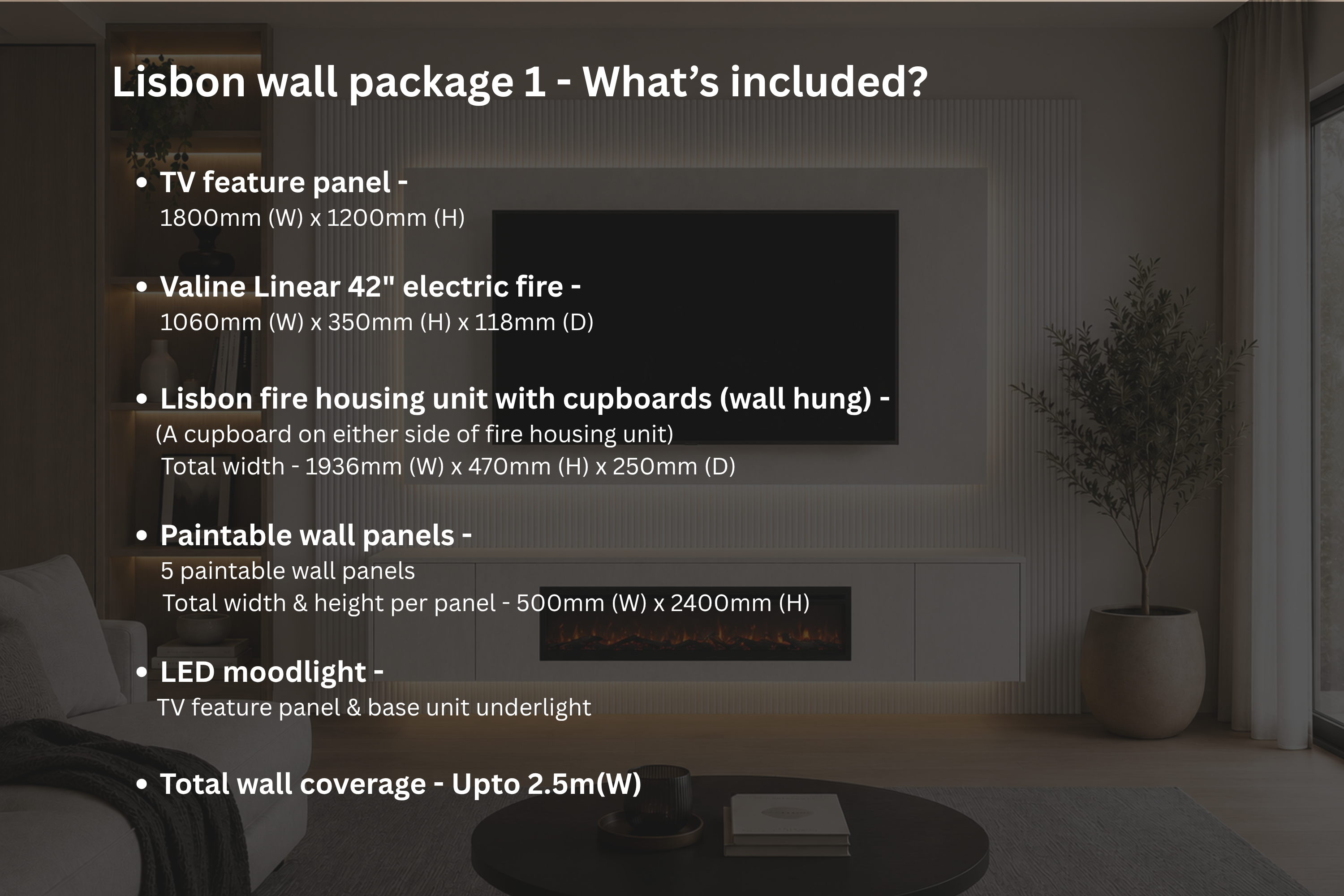The Lisbon Wall - Media Wall Package