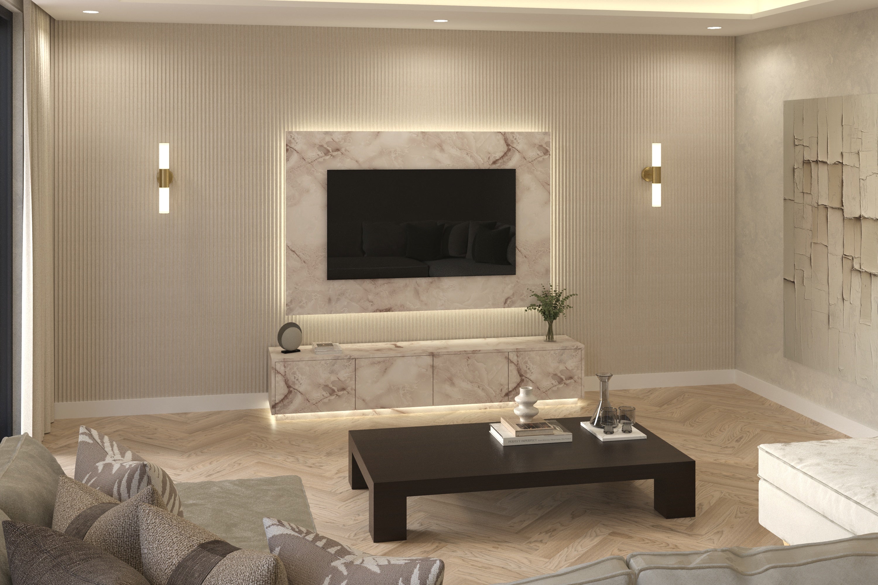FluteSlat™ London Wall Panel