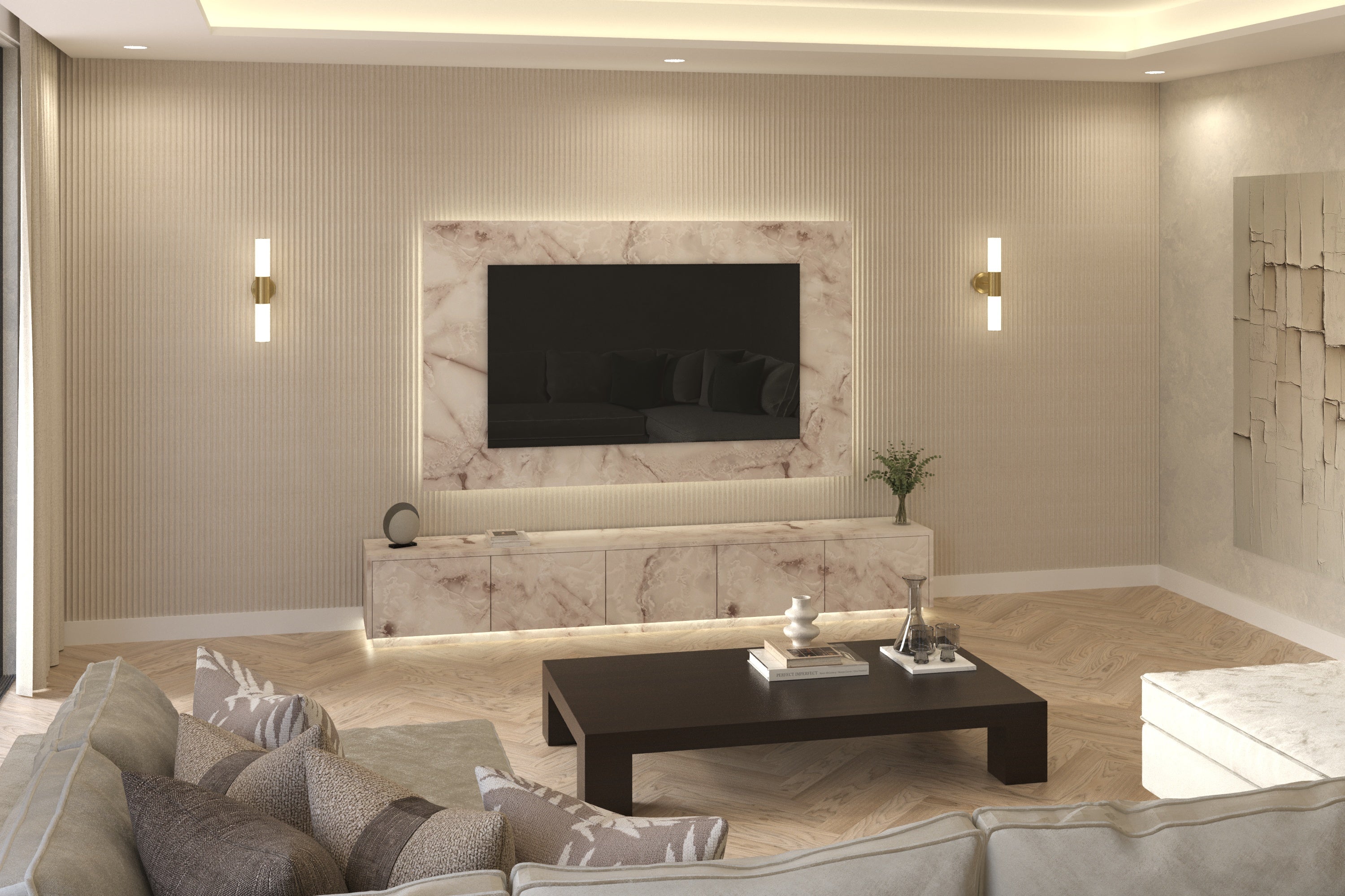 Media Wall Package Samples
