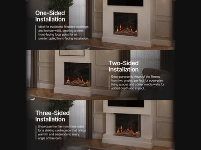 Panoramic S Slim Media Wall Electric Fire