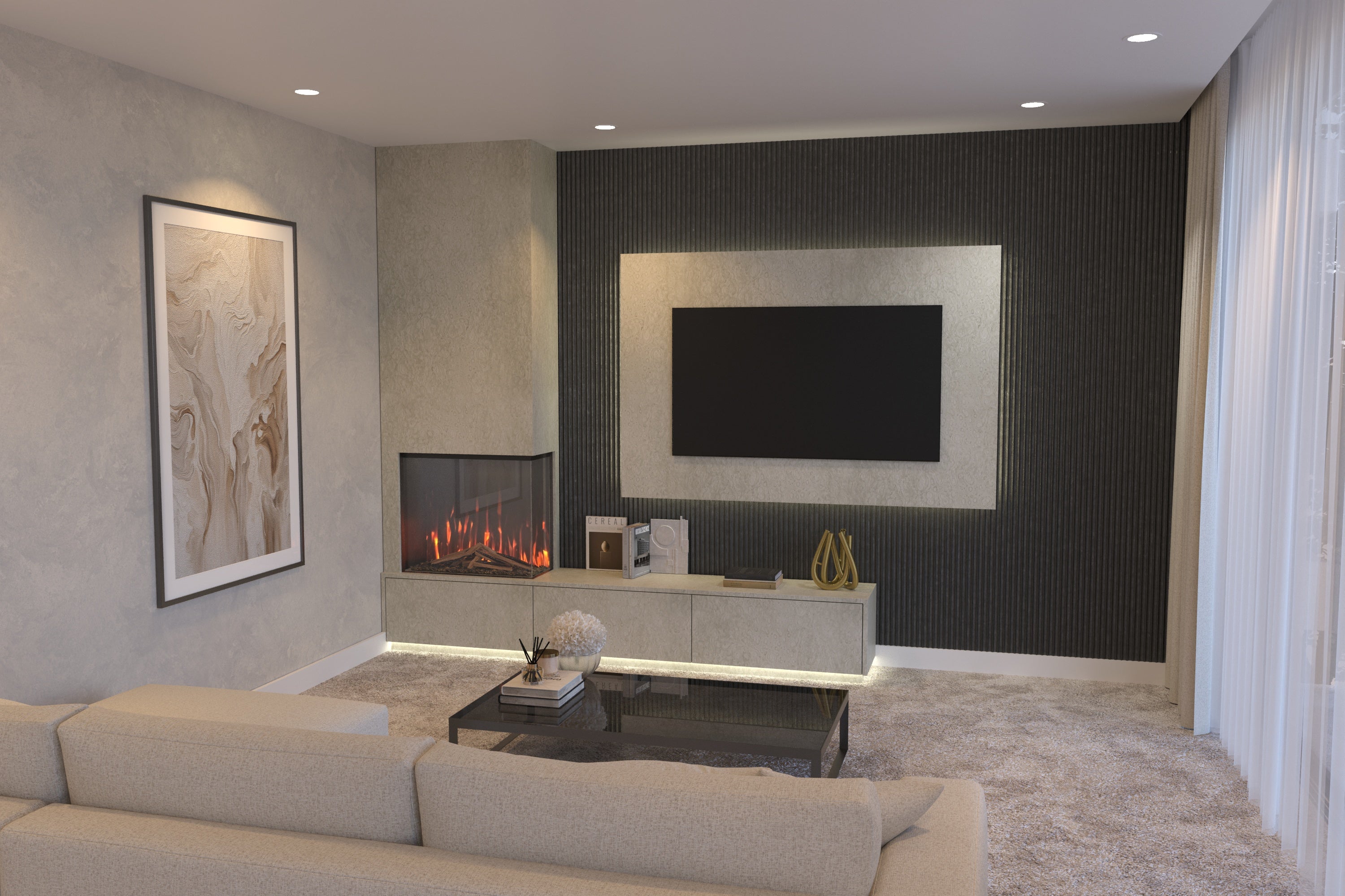 The Sky Wall - Media Wall Package