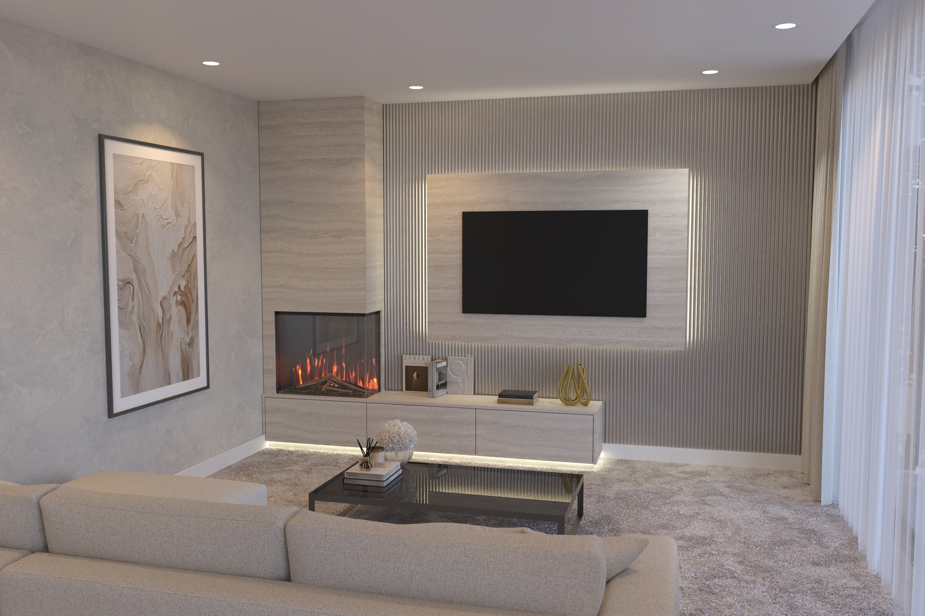 The Sky Wall - Media Wall Package