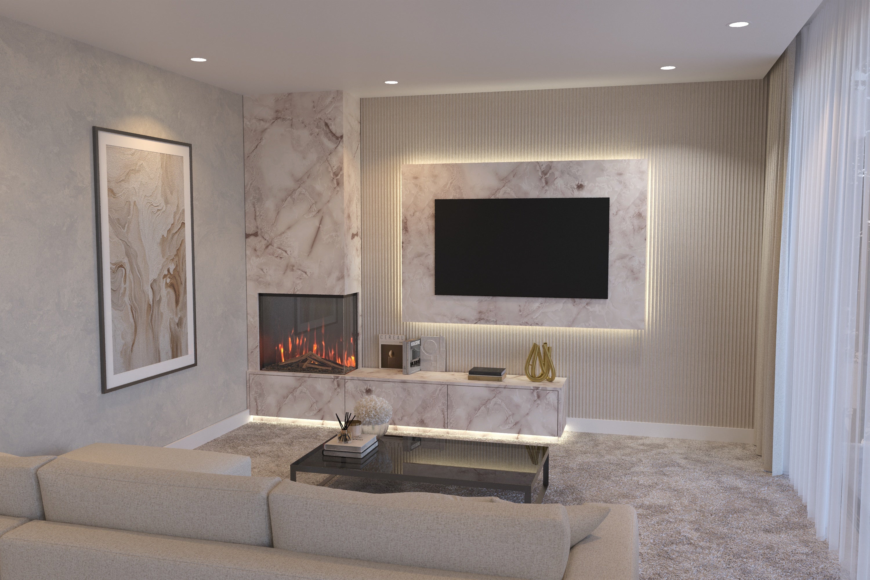 The Sky Wall - Media Wall Package