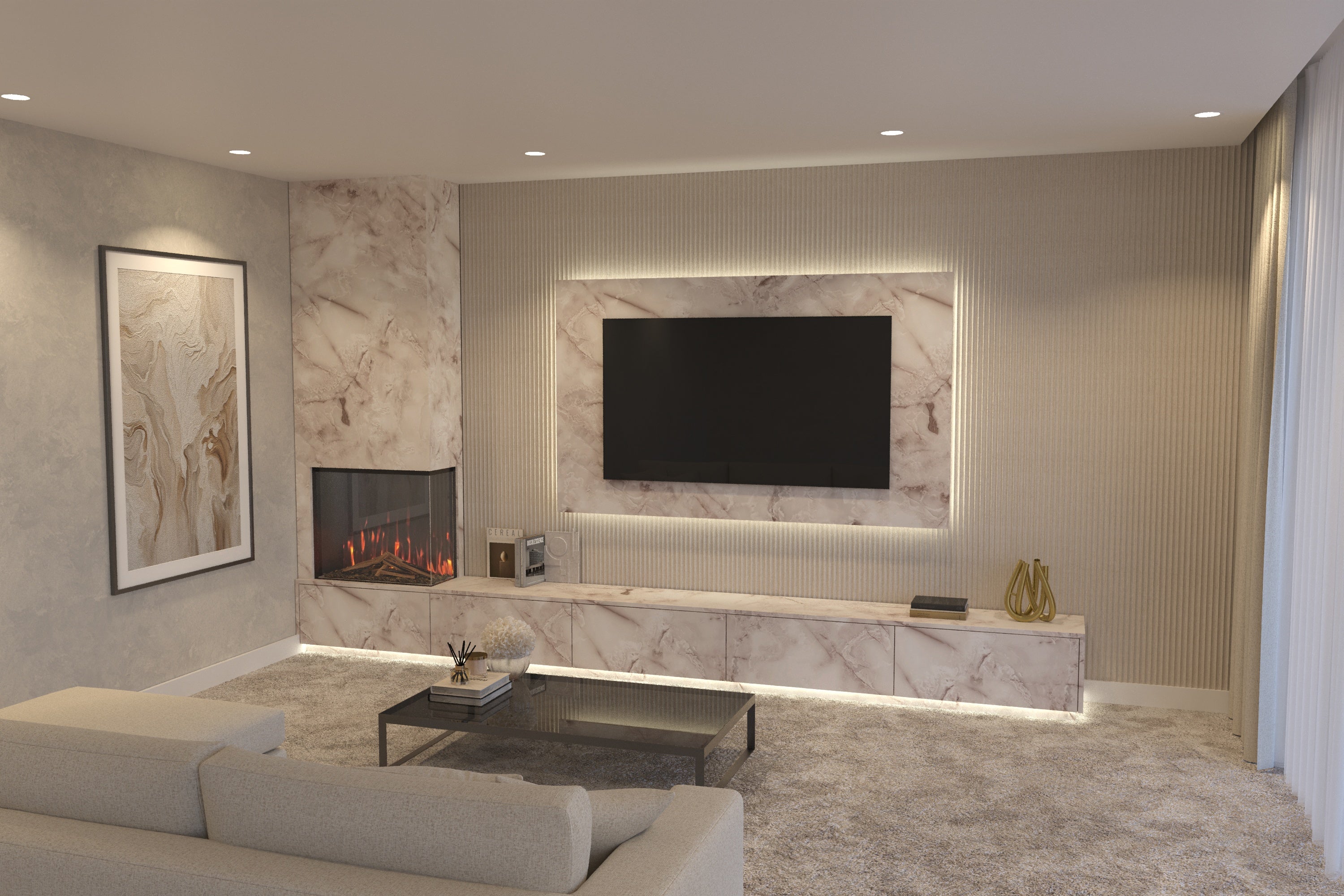 FluteSlat™ London Wall Panel