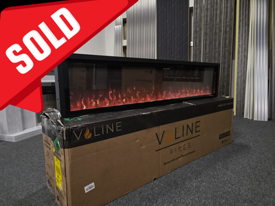 OUTLET - Valine Fires 60" Linear Ultra Slim Media Wall Electric Fire