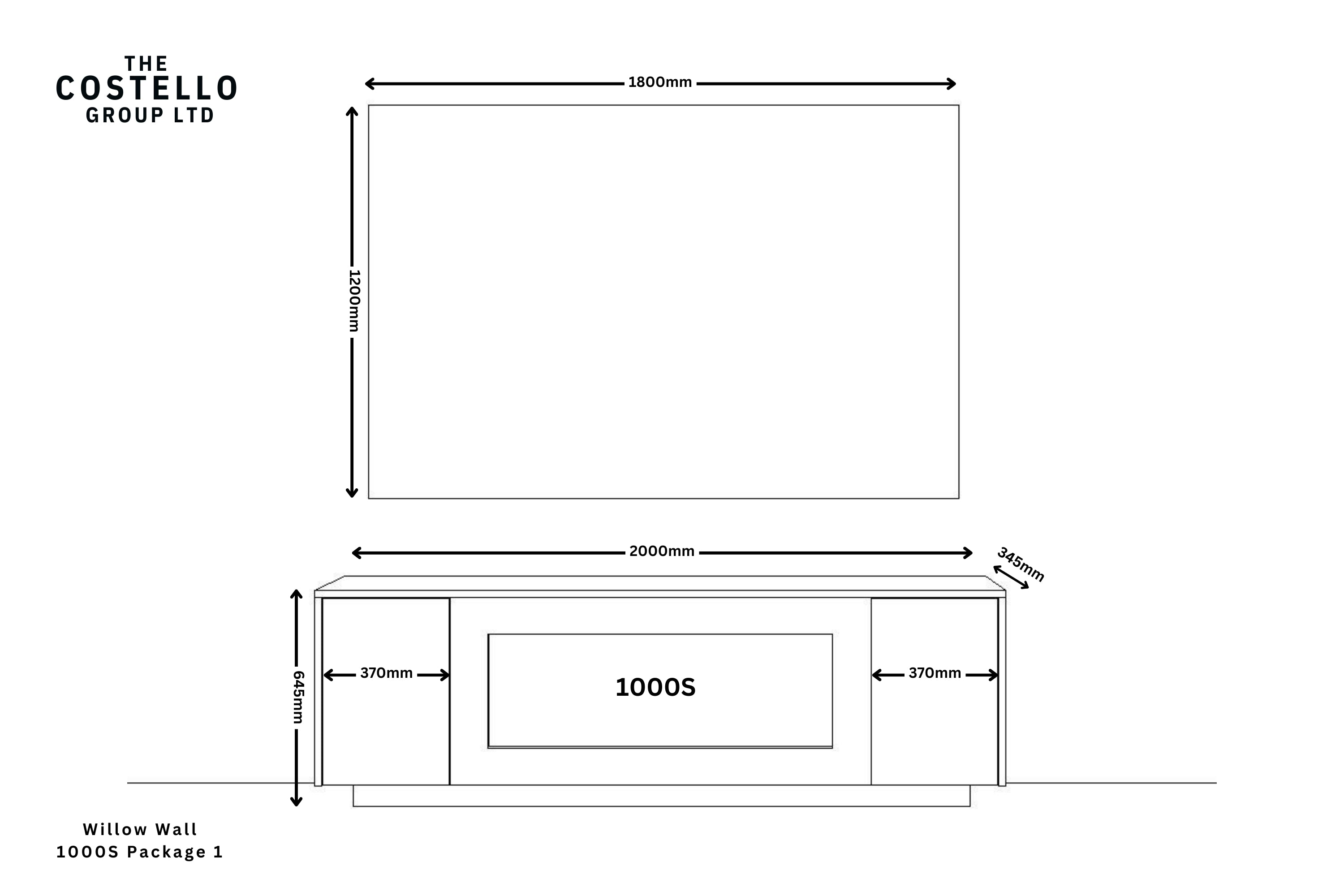 The Willow Wall - Media Wall Package