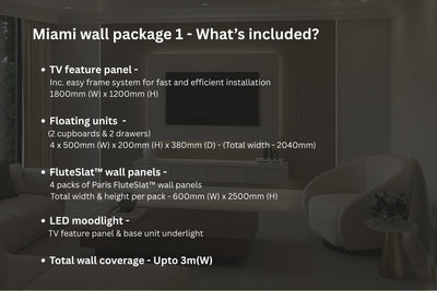 Miami Wall - Media Wall Package