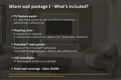 Miami Wall - Media Wall Package
