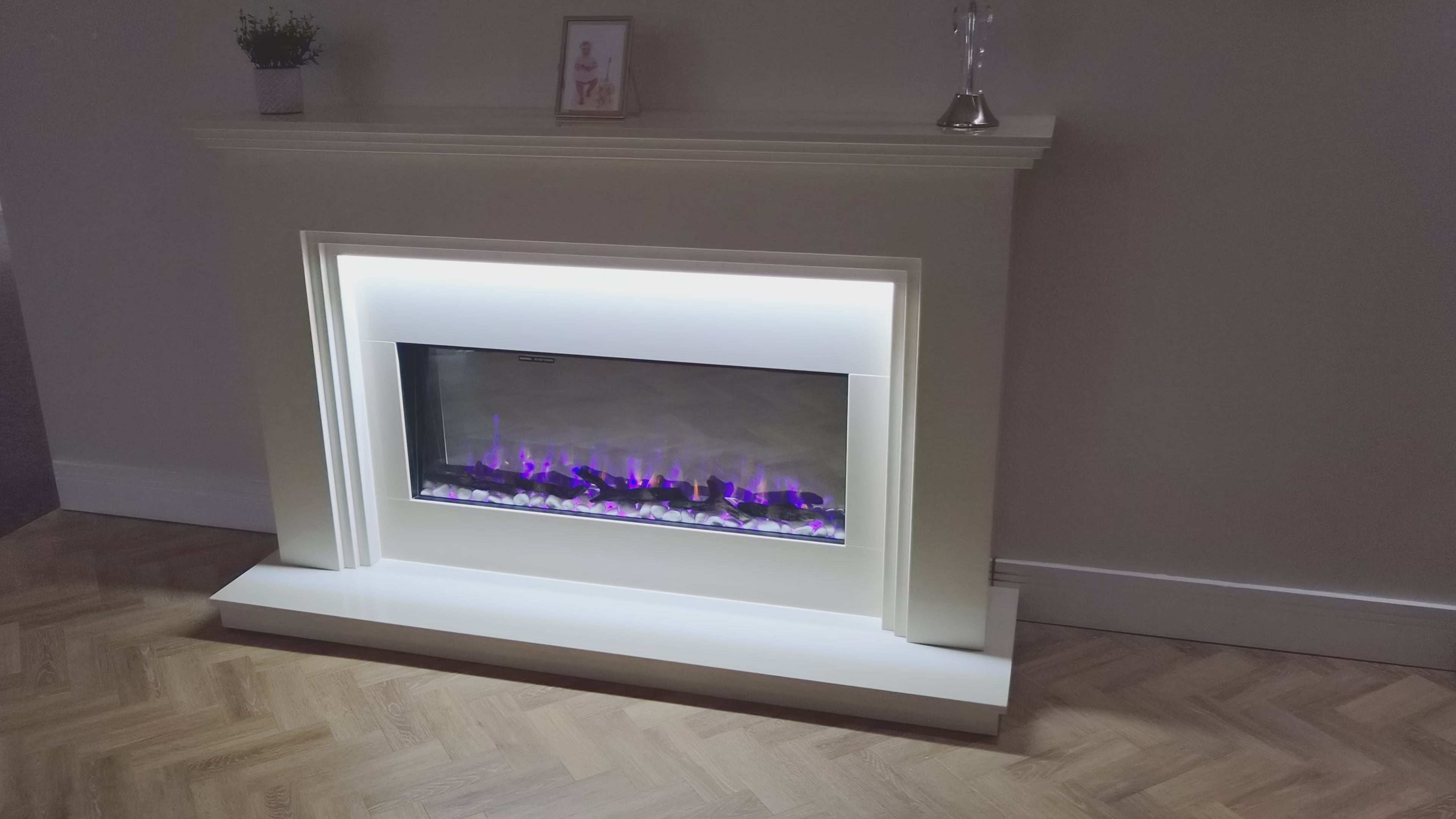 Step Elite Marble Fireplace Suite Managers Special