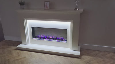 Step Elite Marble Fireplace Suite Managers Special