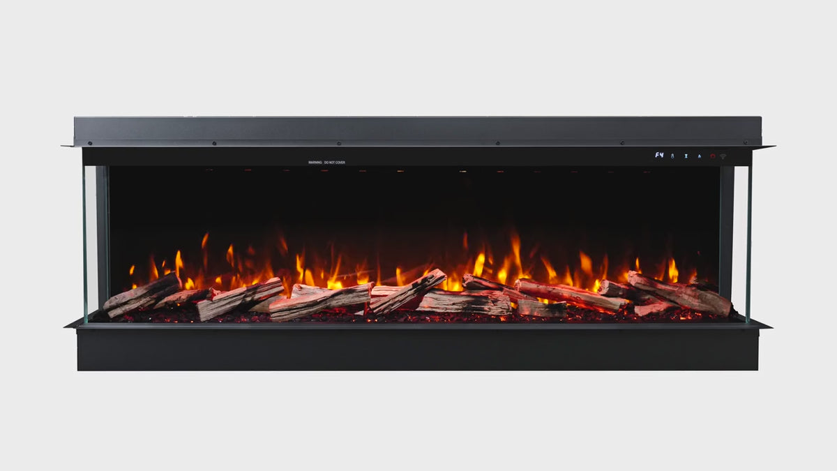 Panoramic S Slim Media Wall Electric Fire