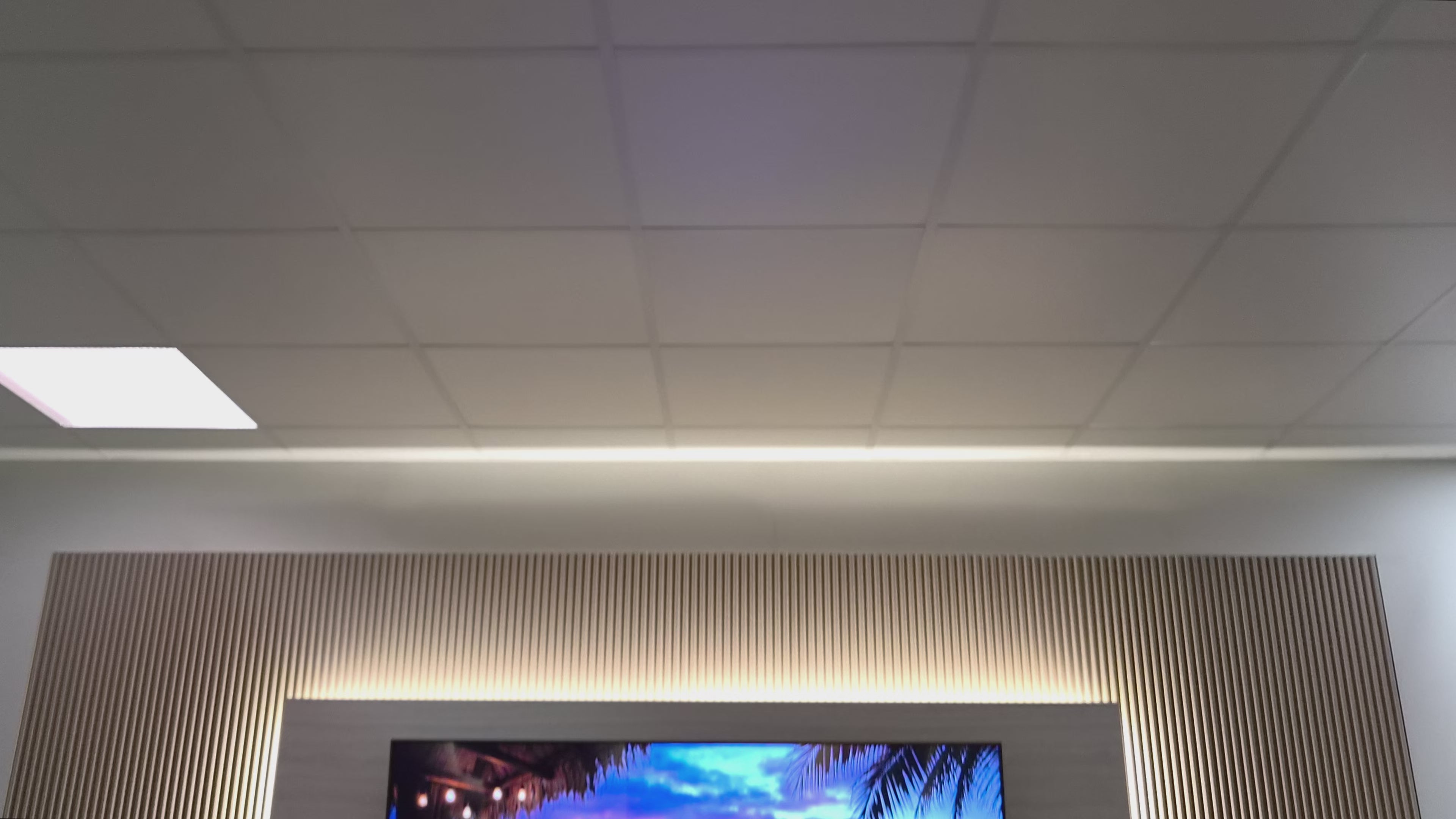 Lloyd Floor Mounted Media Wall Package